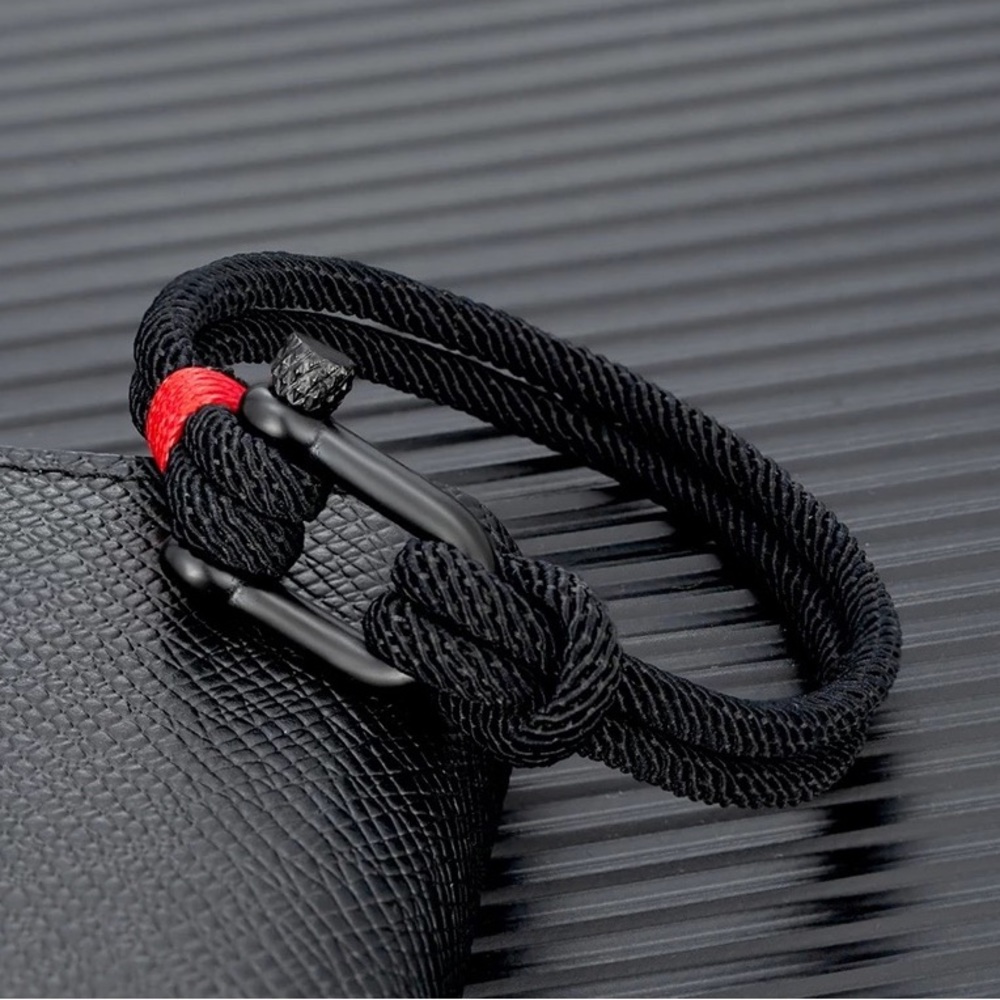 NEW Stainless Steel U Shape Survival Bracelet